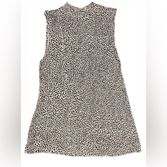 NWT APT 9 High Neck Cheetah Top - Picture 3 of 8